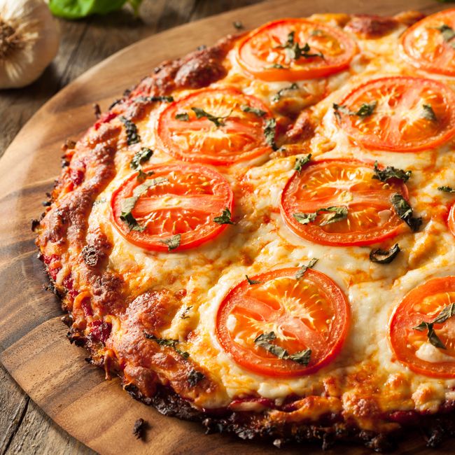 Cauliflower Pizza Crust Recipe | Keto Diet | Ketogenic Diet